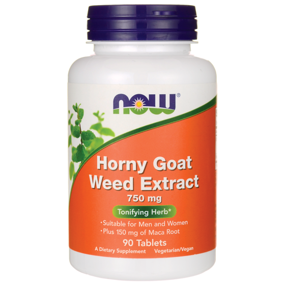 Horny goat weed extract 750mg 90 caps